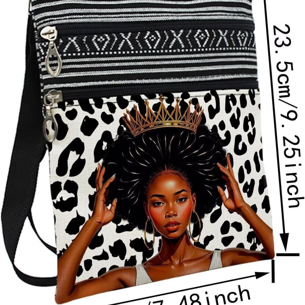 Messenger Bag Small Ethnic Pattern Crossbody Wall… - image 3